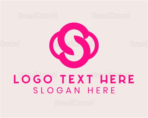 Pink Boutique Letter S Logo Brandcrowd Logo Maker