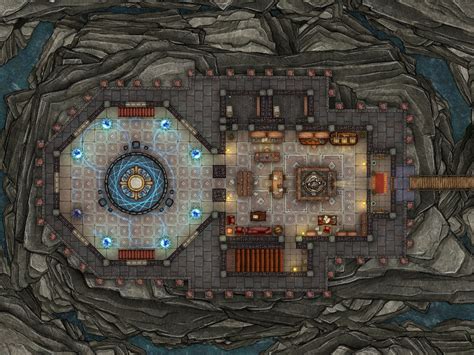 Secluded Laboratory Ground Floor Inkarnate Create Fantasy Maps Online