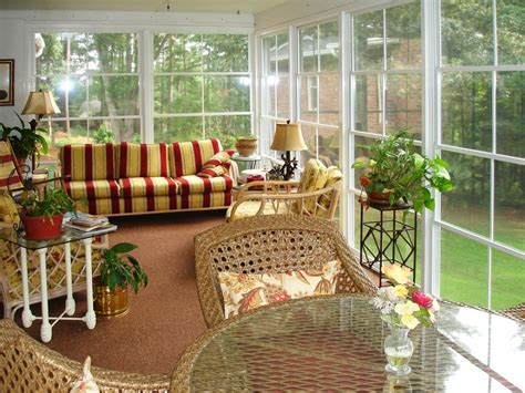 Vintage outdoor furniture is hot: Eze-Breeze enclosed porch - inside | Outdoor furniture sets, Outdoor living, Outdoor decor