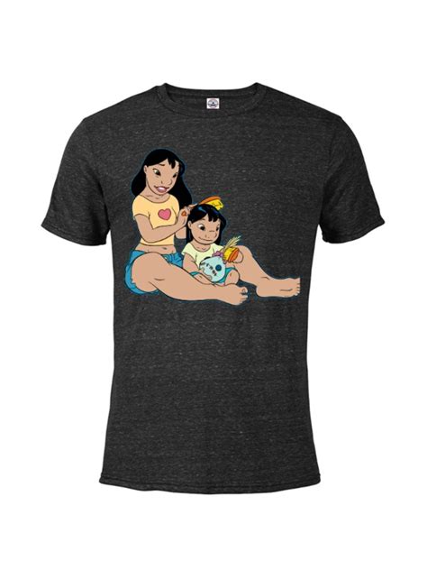 Disney Lilo And Stitch Lilo And Nani Sister Short Sleeve Blended T