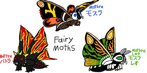 Fairy Mothra And Mothra