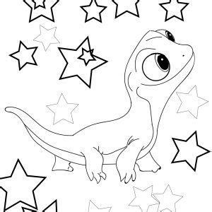 He's the adorable fire spirit salamander and we're just completely smitten with him! Frozen 2 Coloring Pages - Elsa and Anna coloring | Elsa ...