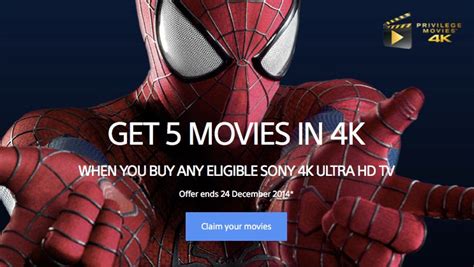 Sonys Loaning Out 4k Movies To 4k Tv Customers For Free Trusted Reviews