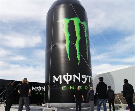 Monster Energy Can Inflatable Replica Custom Prop