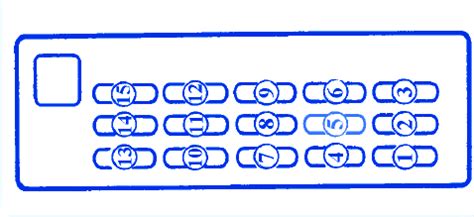 I need the fuse box diagram for a 1994 b2300. Mazda Bravo ute 1995 Mini Fuse Box/Block Circuit Breaker Diagram - CarFuseBox