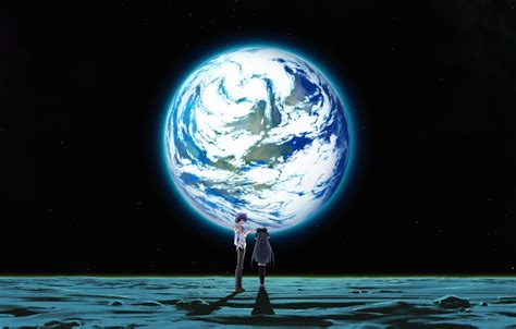 Download Illustration Fantasy Art Anime Pla Space Sky Earth By