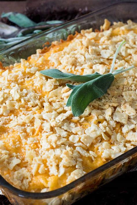 Egg Potato Casserole With Hashbrowns And Cheese Uses Hard