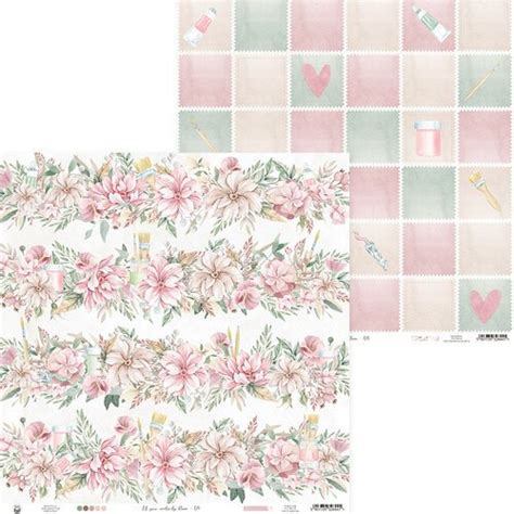 P13 Let Your Creativity Bloom Collection 12 X 12 Double Sided Paper 04