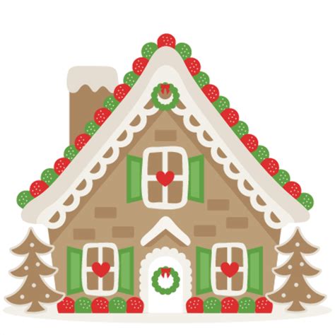 Download High Quality gingerbread house clipart cute Transparent PNG png image