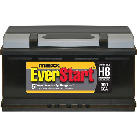 Everstart Maxx Lead Acid Automotive Battery Group H8 Walmart