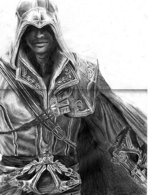 Assassins Creed Drawing By Keshavares On Deviantart