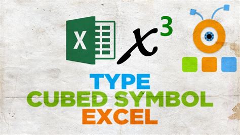 First, select the cell in which you want to insert the degree symbol. How to Type a Cubed Symbol in Excel | How to Insert a ...