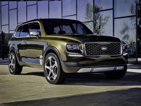 2019 Kia Telluride Leaks Looks A Lot Like The Stunning Concept Carbuzz