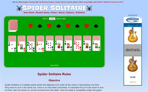 Look to see which king has more cards that work with it, then. Spider Solitaire - Chrome Web Store