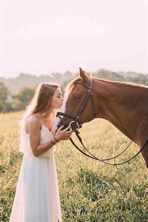 Courtney A And Tonka Portraits With Horses Equestrian Session