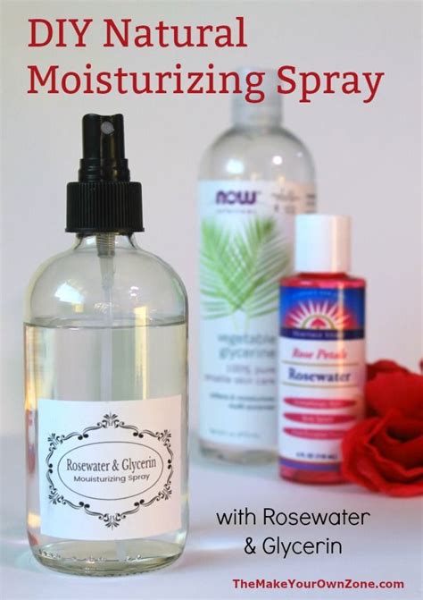 How To Make A Diy Natural Moisturizer Using Rosewater And Glycerin Diy