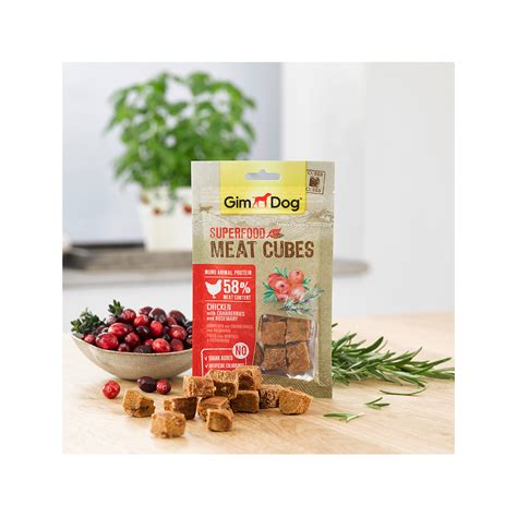 Gimdog Superfood Meat Cubes Dogs Uk