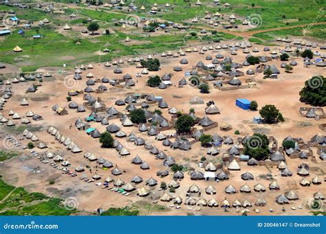 Aerial Of African Housing Stock Image Image Of Cultural 20046147