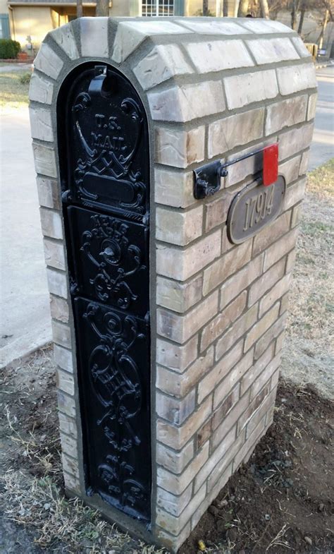 Masonry Mailbox New Installation And Repair Brick Block Stone