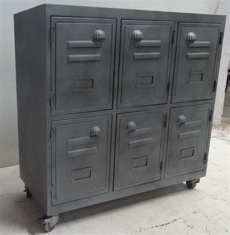 We are the manufacturers of brass, aluminium, black antique & ironmongery & builders architectural hardwares. Vintage Industrial Metal Locker Cabinet. Unique Vintage Piece of furniture | Muebles