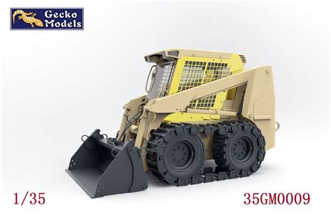 Gecko Models 135 Us Army Light Type Iii Skid Steer Loader M400w With
