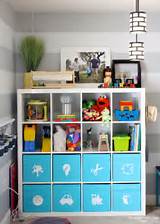 Ikea Storage Shelf With Bins