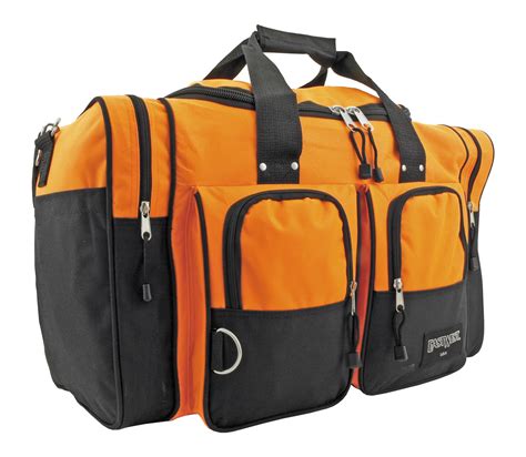 The Standard Duffel Bag With Bold Colors Orange