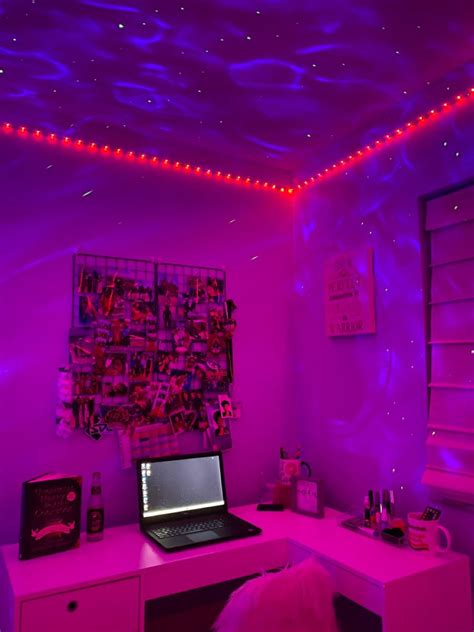 aesthetic bedroom corner desk bedroom decor lights aesthetic bedroom led lighting bedroom