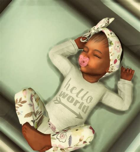 Simtember Sims Baby Sims 4 Baby Sims 4 Toddler