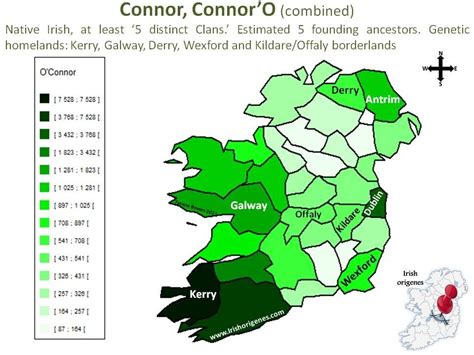 Oconnor Clan Genetic Homeland Kildare Antrim Paralegal Irish Celtic