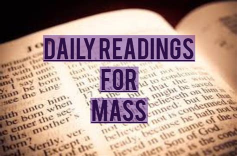 daily readings immaculate conception catholic parish yuma arizona