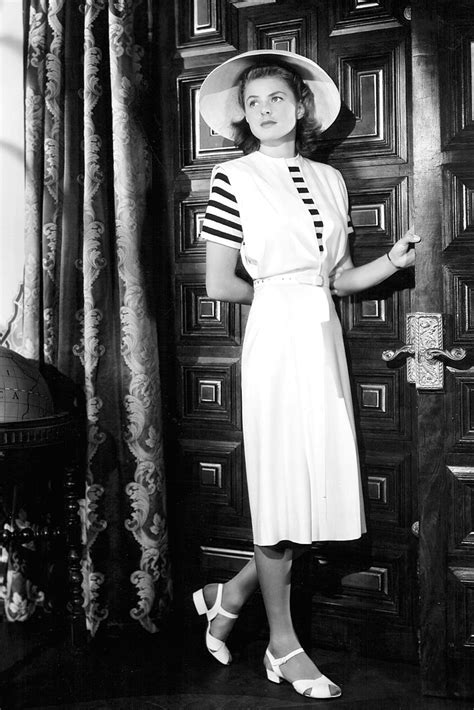 Ingrid Bergman As Ilsa Lund In Casablanca Michael Curtiz