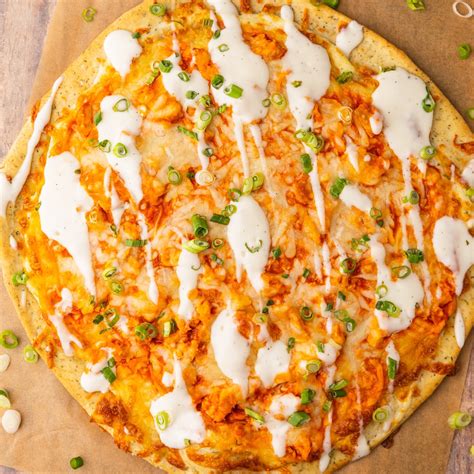 Buffalo Chicken Pizza Easy 30 Minute Comfortable Food