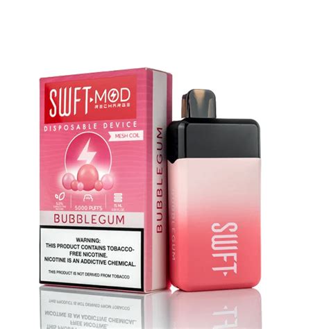 Swft Mod 5000 Puff Rechargeable Disposable 15ml Tfn Mid Atlantic Distribution