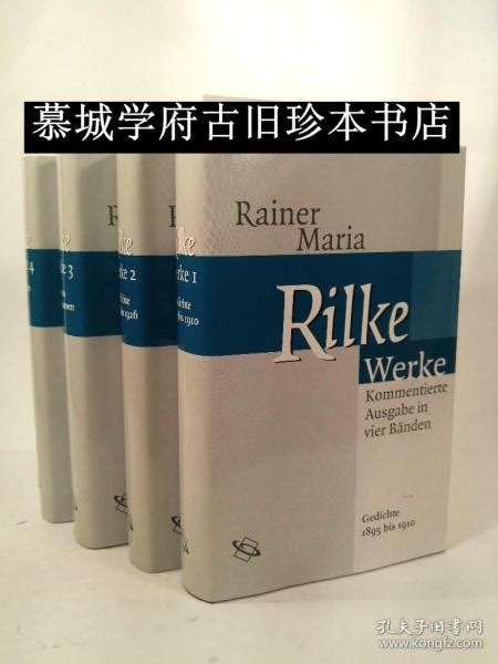 Rainer Maria Rilke Werke Kommentierte Ausgabe In