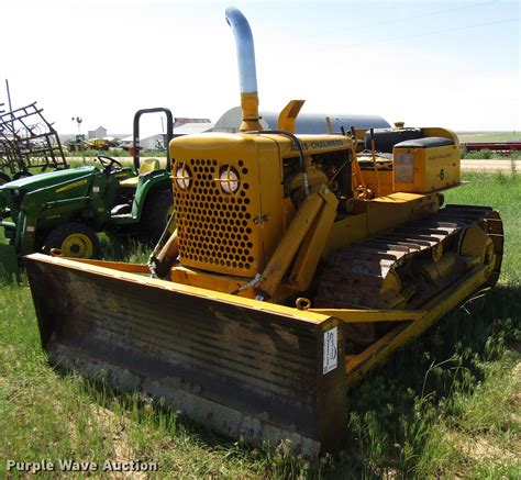 1966 Allis Chalmers Hd6 Dozer In Hudson Co Item Dg1232 Sold Purple