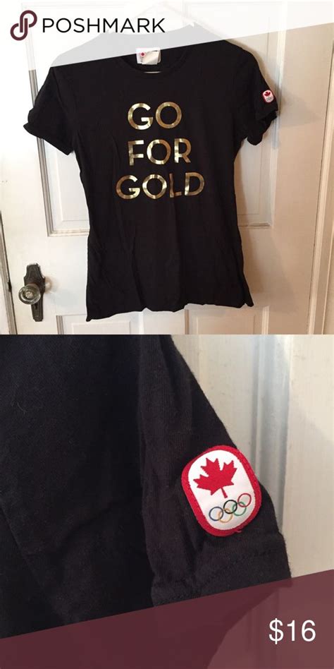 Hudson Bay Canada Olympic Tee Go For Gold Going For Gold Tees T