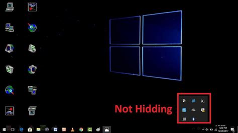 How To Fix Notification Area Icons Arent Hiding In Windows 10 Youtube