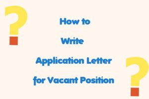 An application letter is commonly used for unsolicited job offers, whenever there isn't really a work vacancy but nevertheless, you are considering submitting an application for a position in that provider. Simple Application Letter Sample for any Vacant Position ...