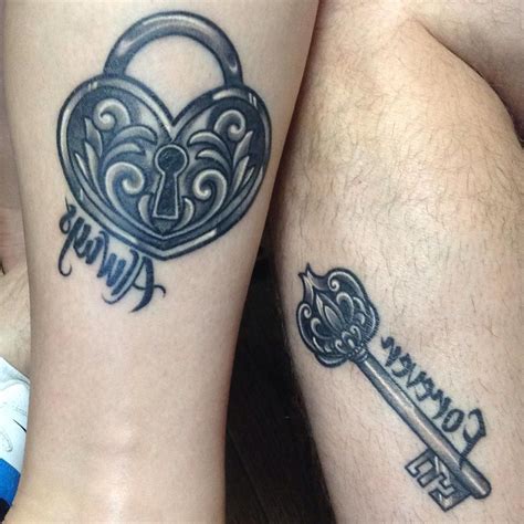 49 Astonishing Lock And Key Tattoos For Couples Ideas In 2021