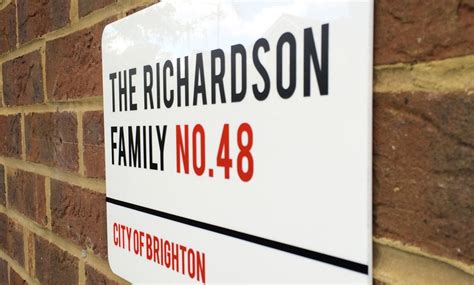 Personalised London Style Sign Groupon Goods
