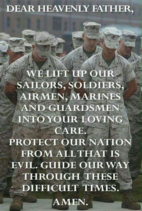 Pin By ~ Pamela ~ On Soldier Love ♥ Heavenly Father Biblical Quotes Pray For Our Military