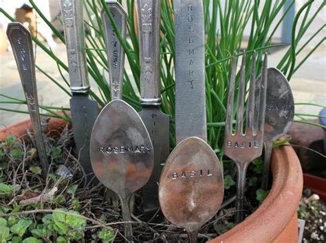 32 Cute Diy Plant Marker Ideas For Container Gardeners Balcony Garden