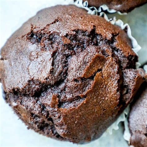 Easy Double Chocolate Chunk Muffins Recipe Sweet Cs Designs