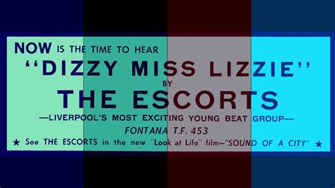 The Escorts Dizzy Miss Lizzy Youtube