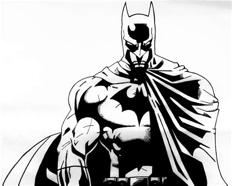 Batman Ink Drawing At Getdrawings Free Download