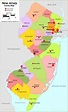 New Jersey county map - Ontheworldmap.com