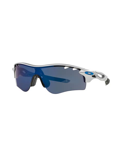 Oakley Sunglasses In Blue For Men Silver Lyst
