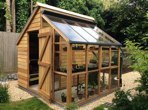 Classic Grow And Store Greenhouse Shed Combo Greenhouse Shed Backyard