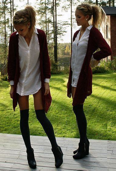 40 Stilvolle Herbst Outfit Ideen Mit Overknee Socken Ecstasycoffee Outfit Gq Outfit Ideen